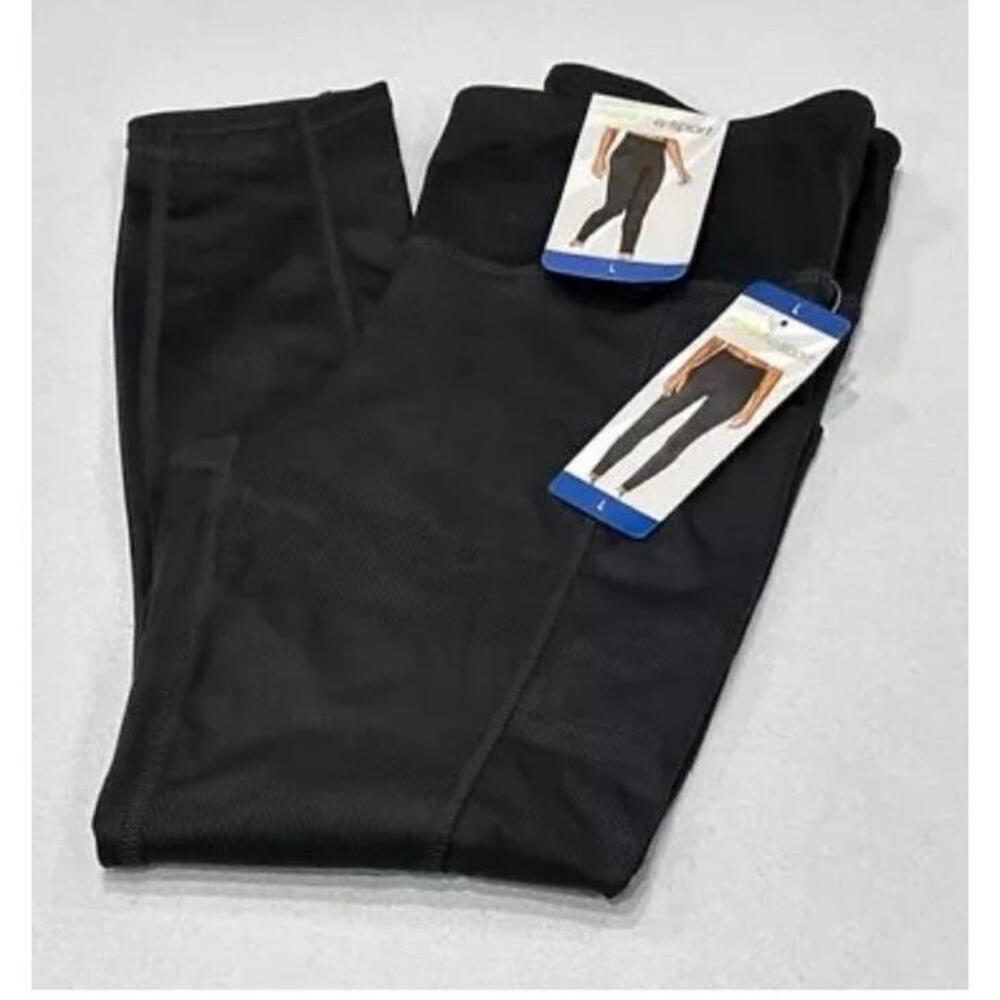Marika Sport Women's High Waist Active Tight Pants, Black Camo, Size Large C7